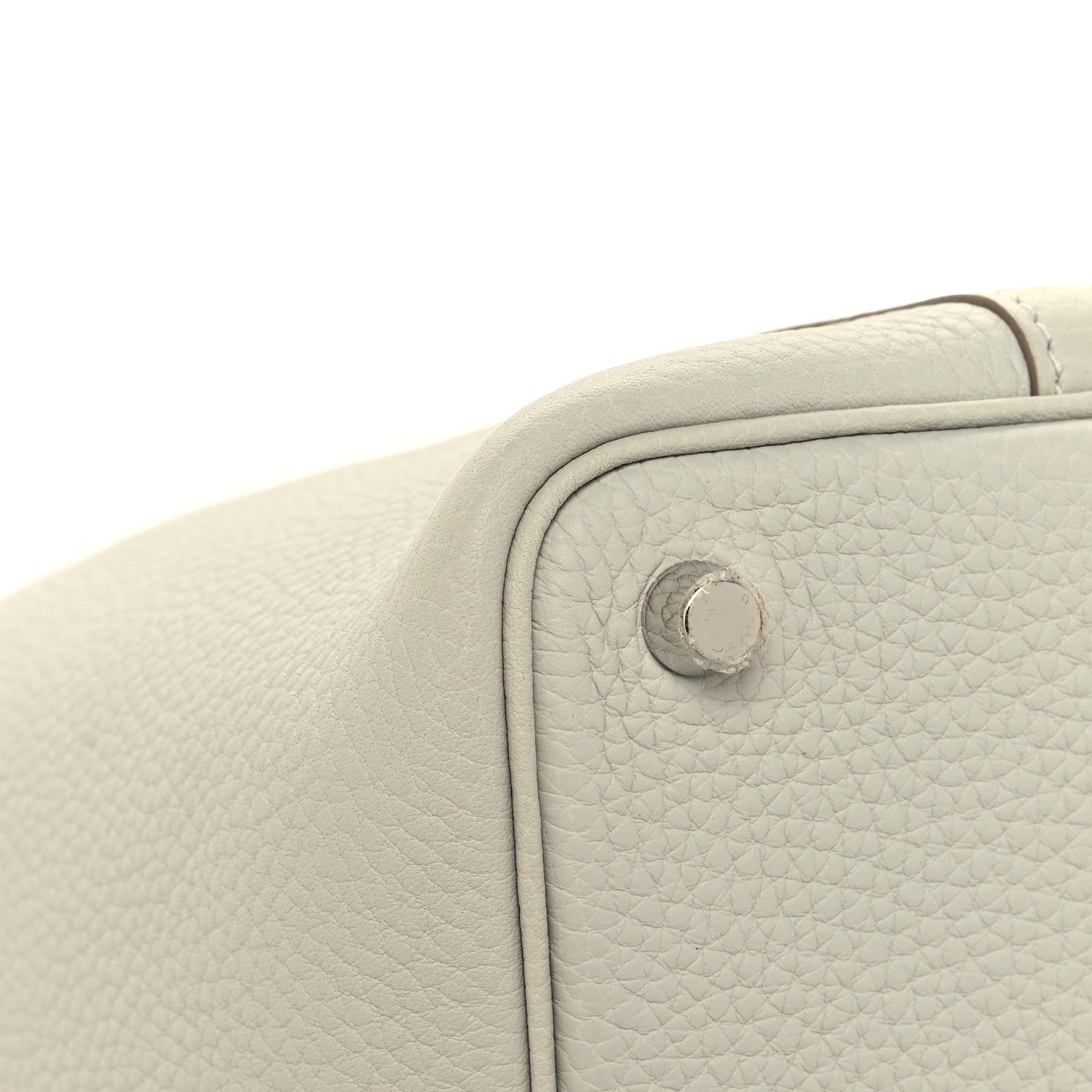 Hermes Taurillon Clemence Picotin Lock 18 PM Gris Perle 11 of 13