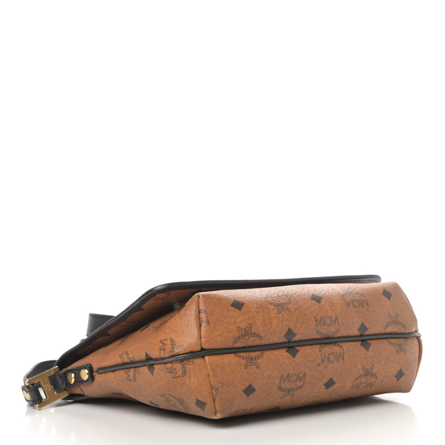 Visetos Crossbody Flap Messenger Cognac