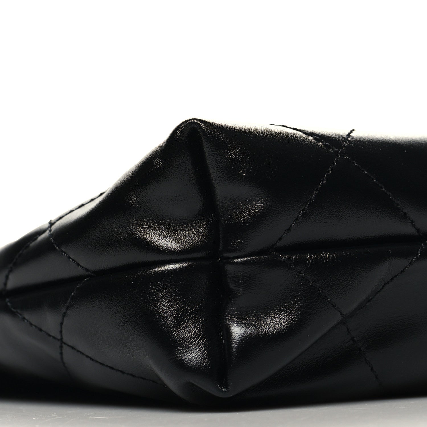 Chanel Shiny Calfskin Quilted Mini Chanel 22 Black 9 of 10