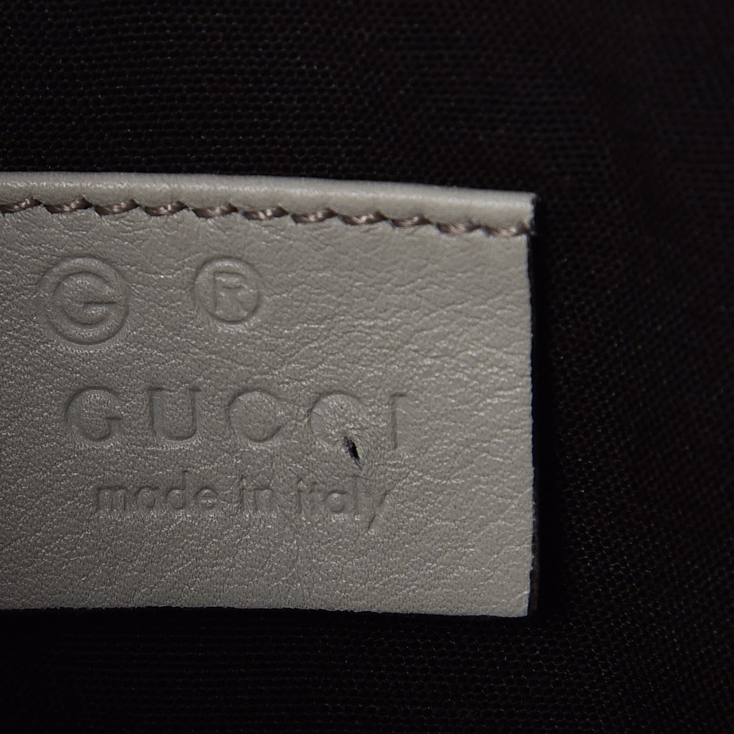 Guccissima Wristlet Off White