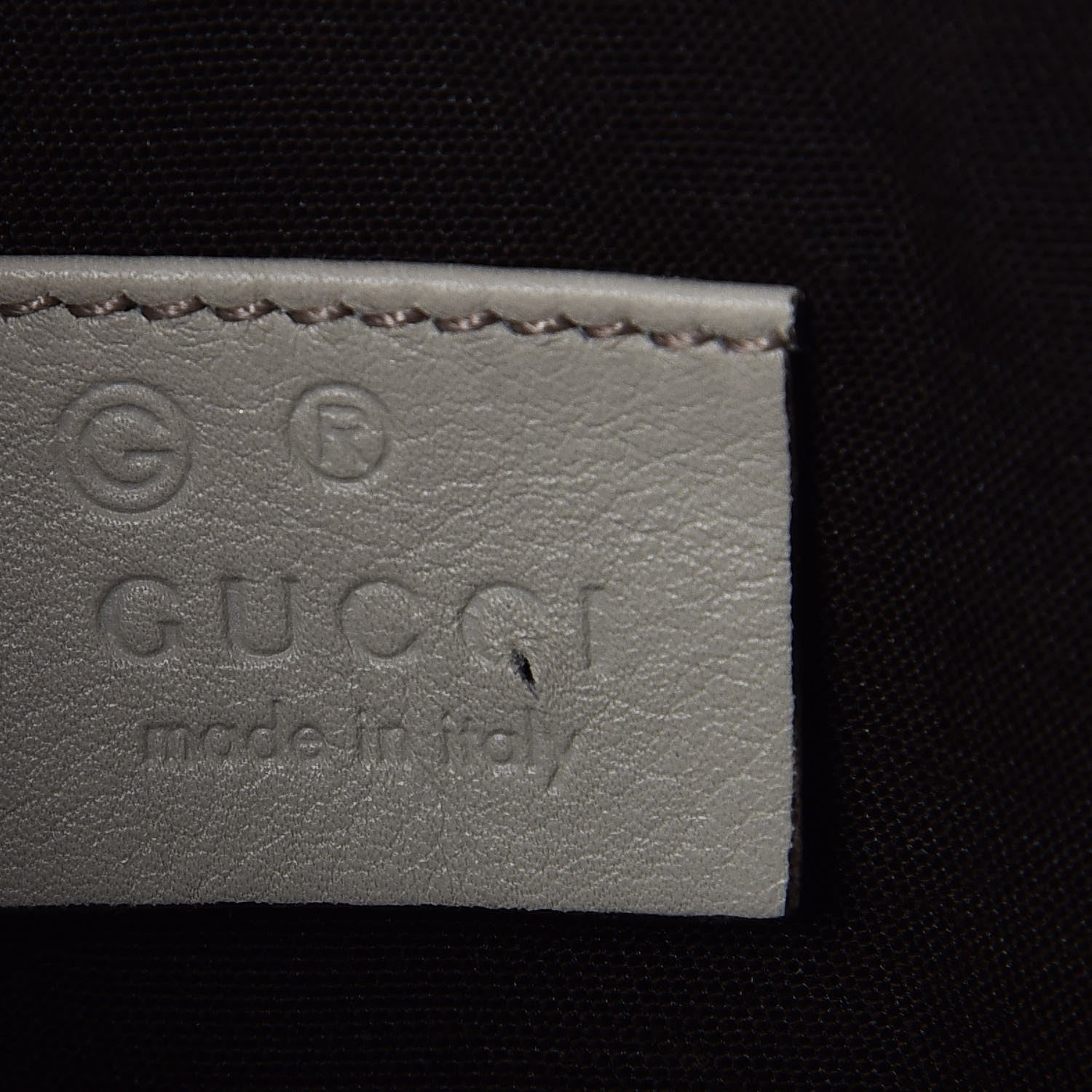 Gucci Guccissima Wristlet Off White 7 of 9