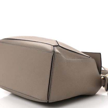 Loewe Grained Calfskin Small Puzzle Bag Sand 9 of 10