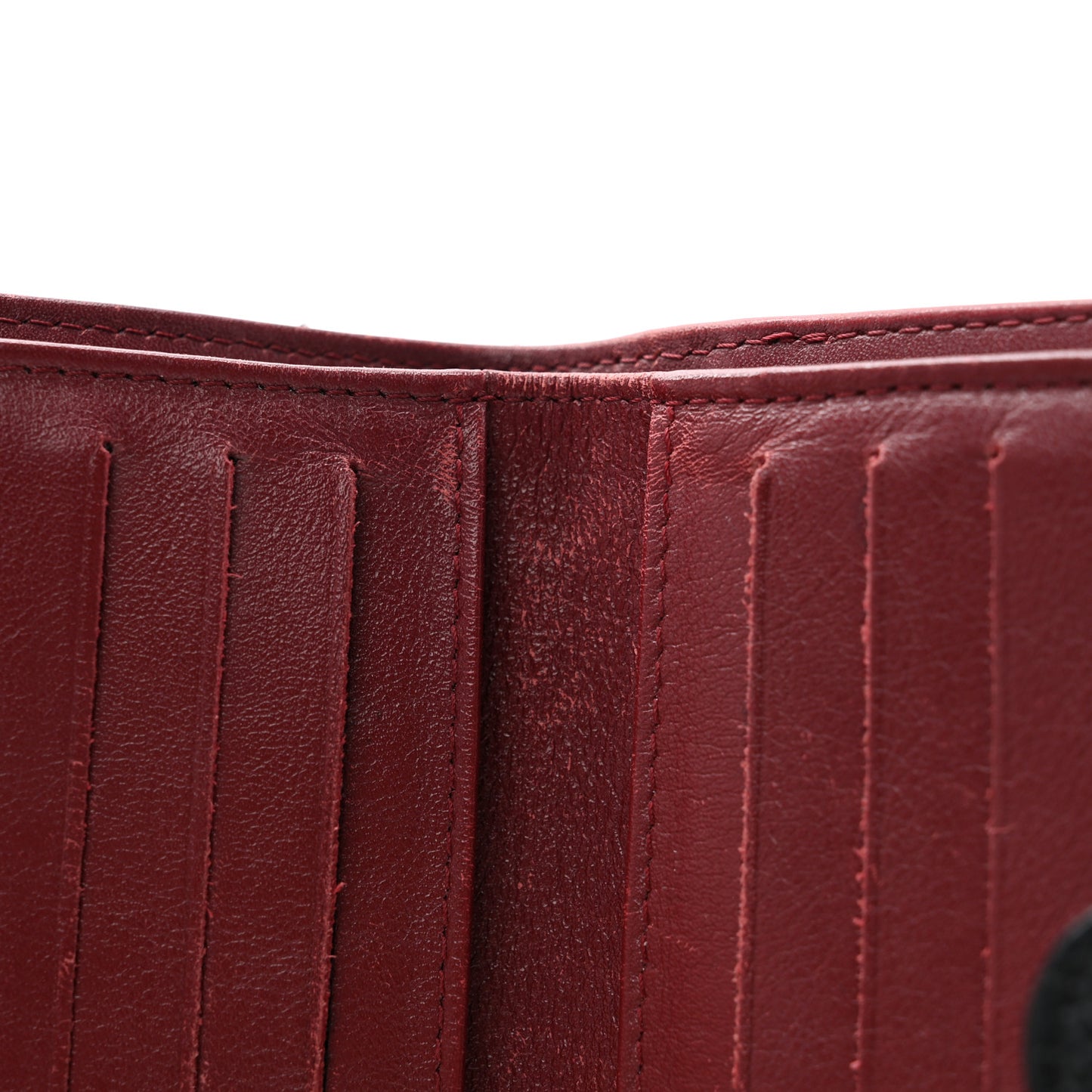 Caviar Quilted Compact French Flap Wallet Black