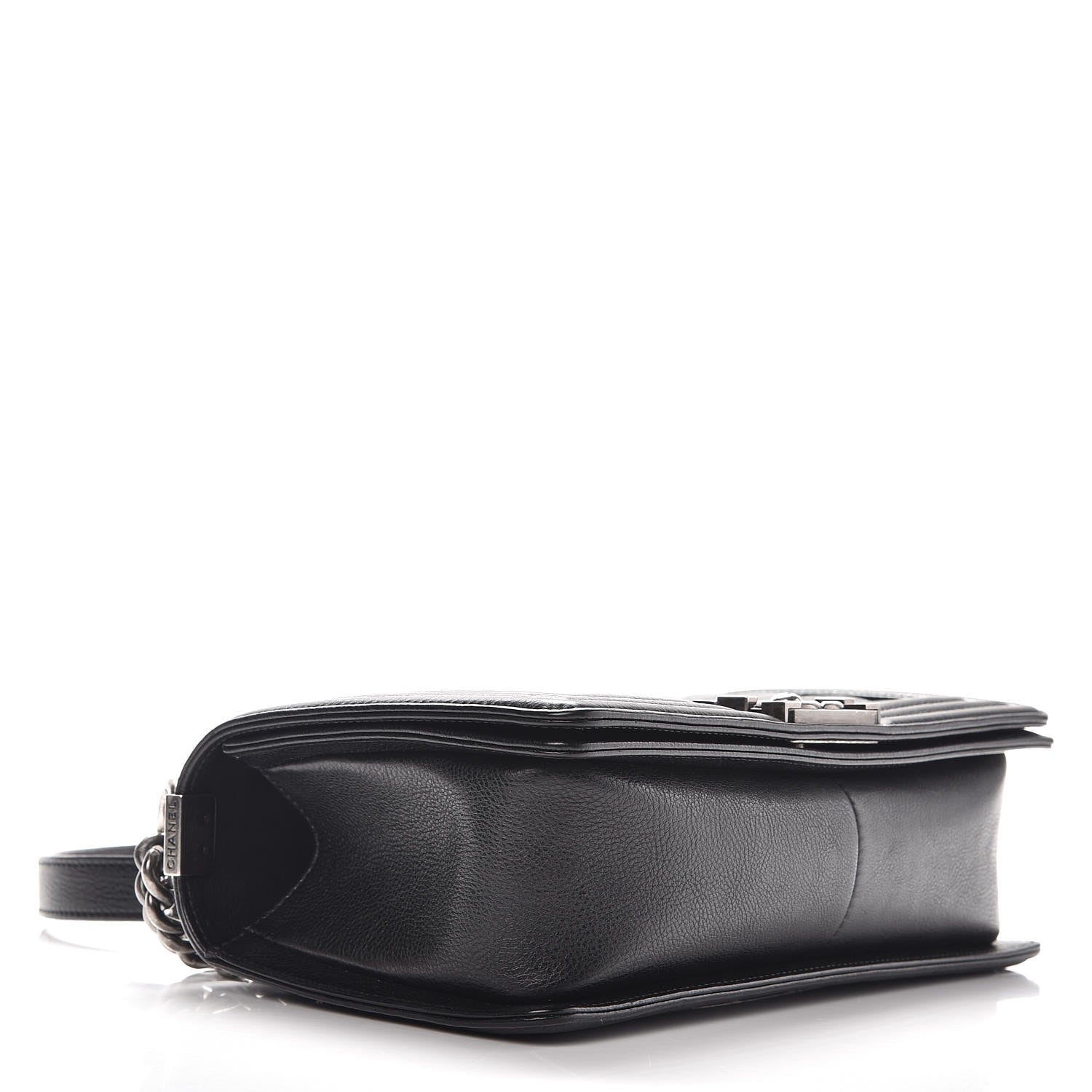 Chanel Calfskin Quilted Medium Boy Flap Black 4 of 8