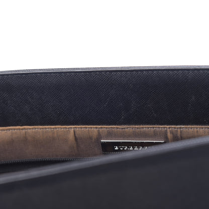 Burberry Saffiano Top Handle Tote Black 8 of 25