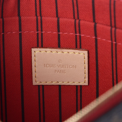 Louis Vuitton Monogram Neverfull MM GM Pochette Cherry 6 of 6