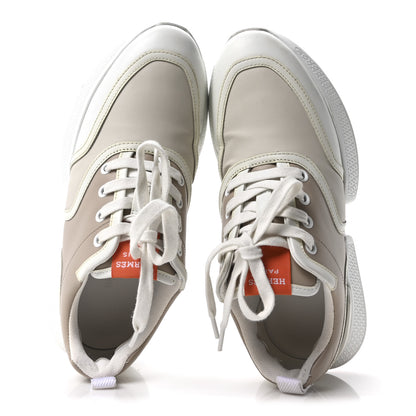 Hermes Calfskin Womens Giga Sneakers 37 Multicolor White Gomma 2 of 9
