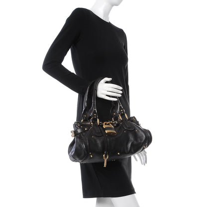 Chloe Calfskin Paddington Satchel Chocolate 2 of 35