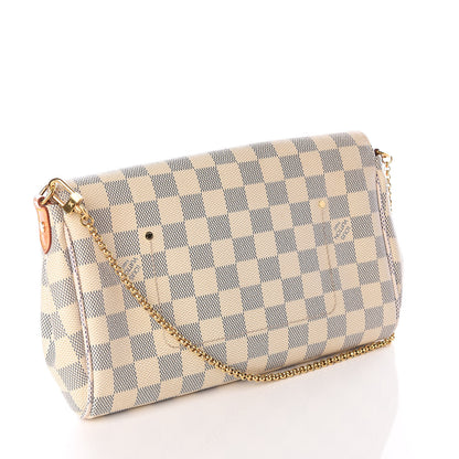 Louis Vuitton Damier Azur Favorite MM 2 of 10