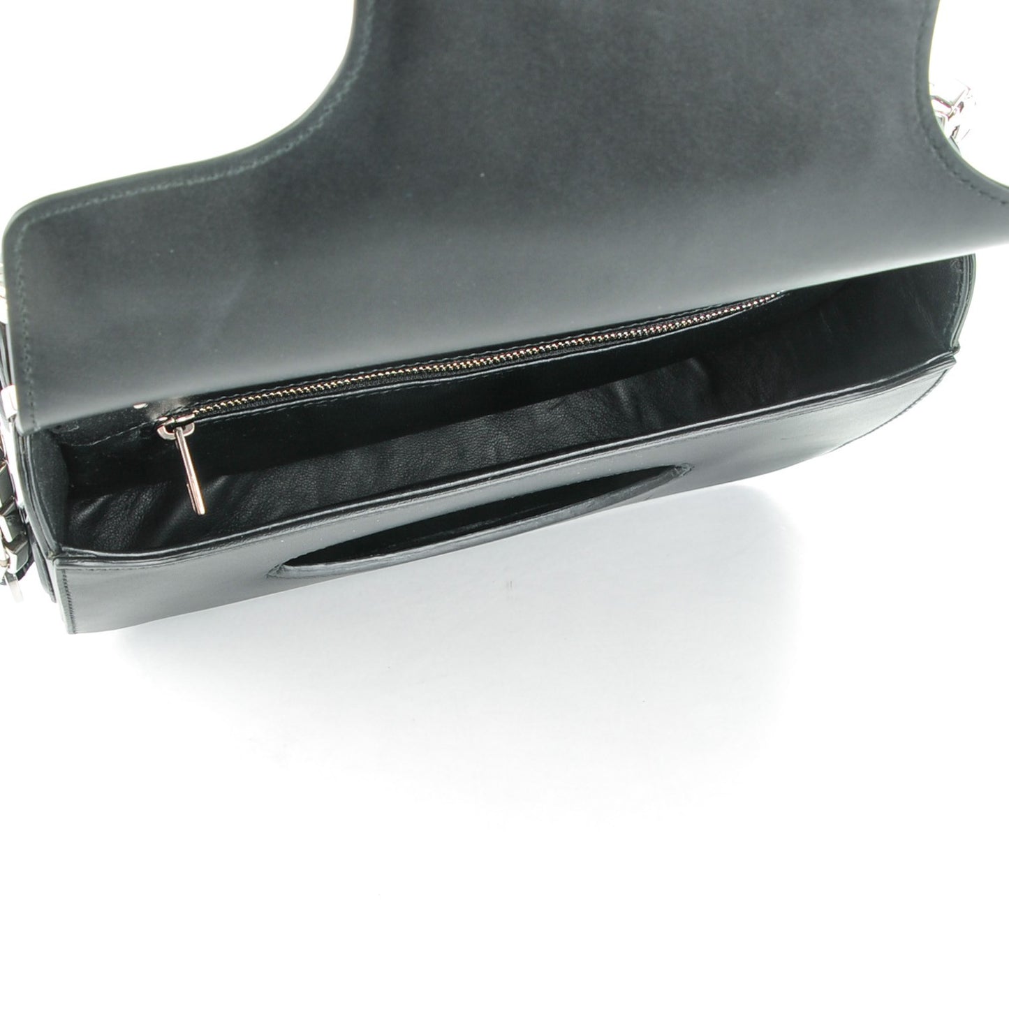 Smooth Calfskin Small Neo Classic Hardware Chain Bag Black