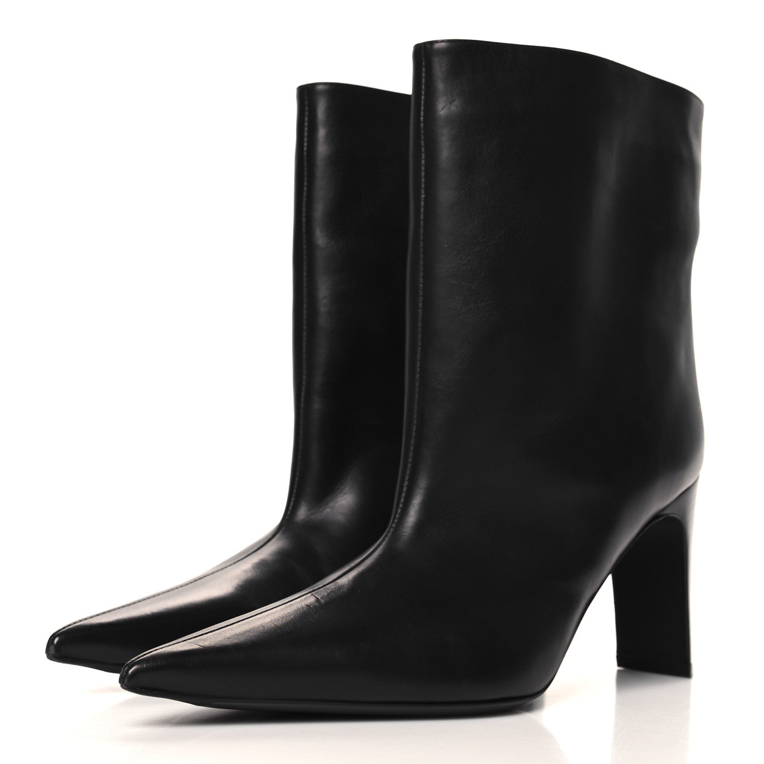 Balenciaga Soft Calfskin Blade Bootie 36 Black 4 of 9