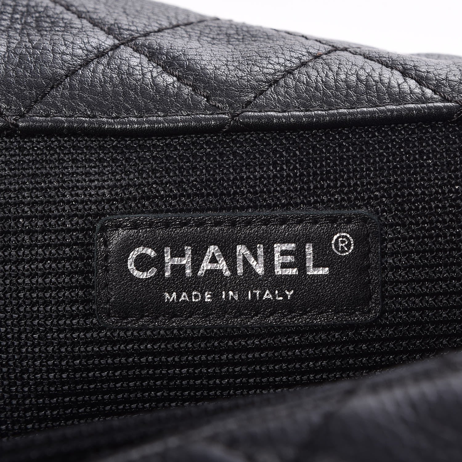 Chanel Calfskin Quilted XXL Travel Flap Bag Black 6 of 7