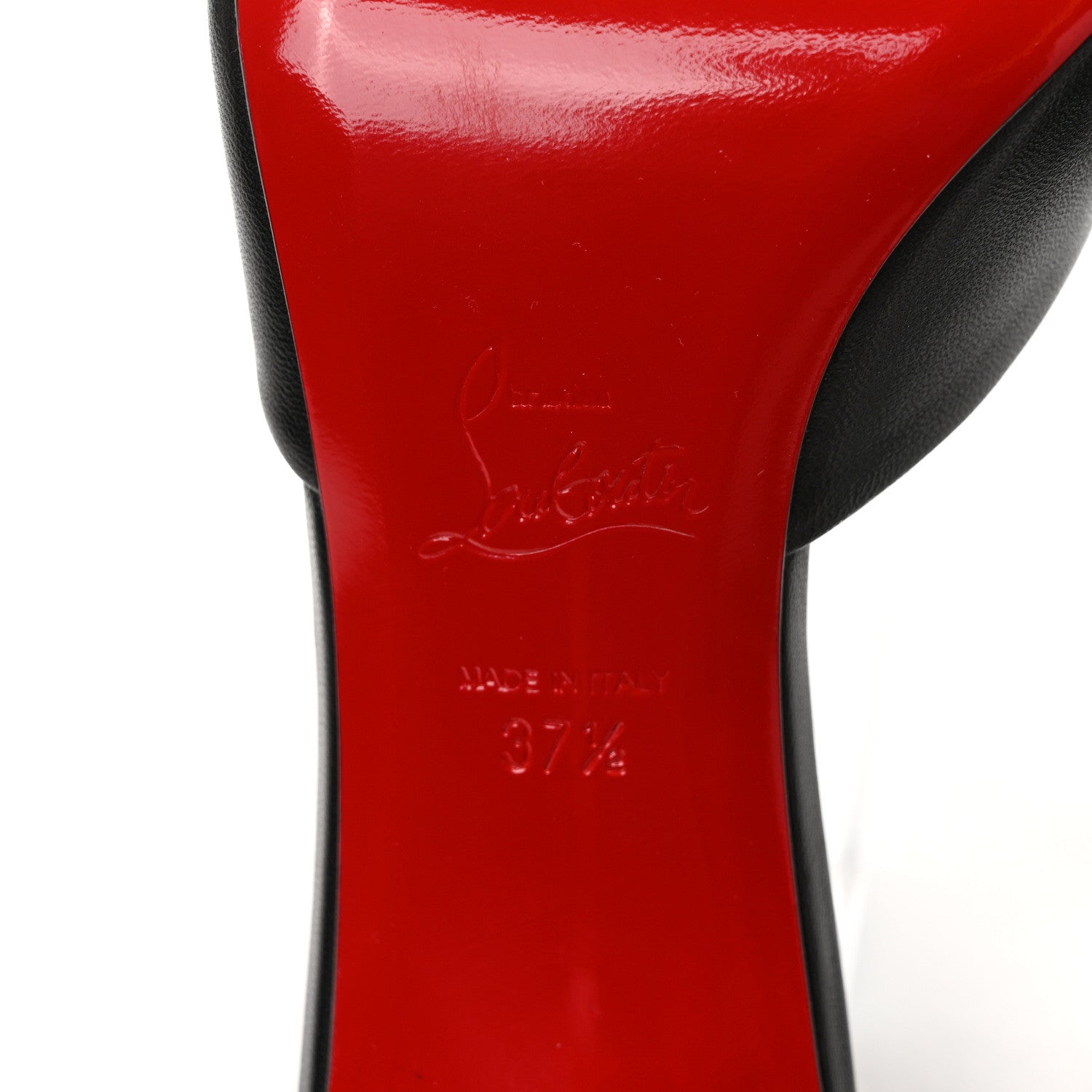 Christian Louboutin Nappa Me Dolly 85 Sandals 37.5 Black 6 of 9