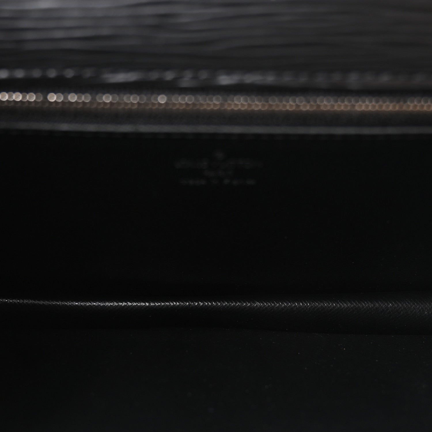 Louis Vuitton Epi Pochette Sellier Dragonne Clutch Black 5 of 9