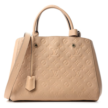 Louis Vuitton Empreinte Montaigne MM Dune 1 of 11
