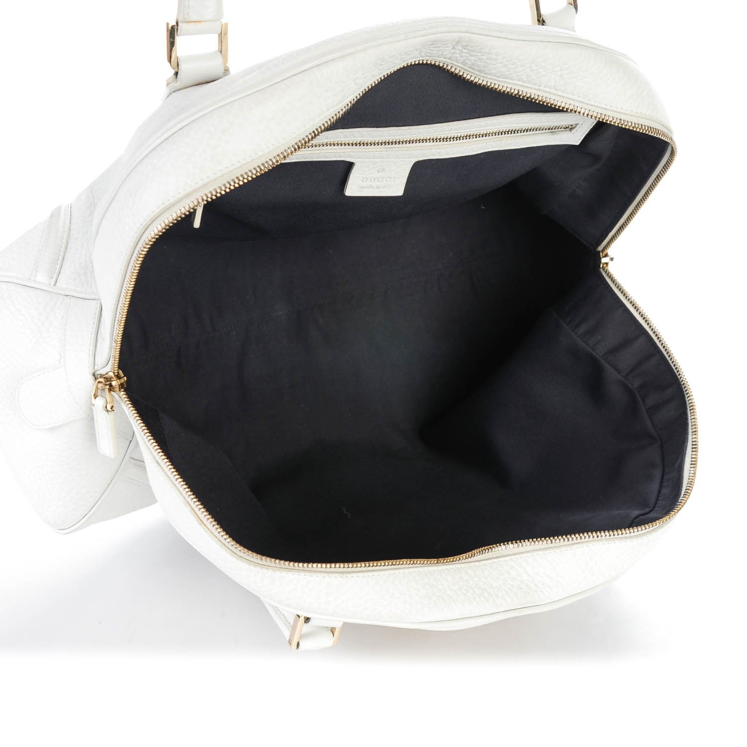 Gucci Calfskin Web Blondie Bowler White 6 of 8