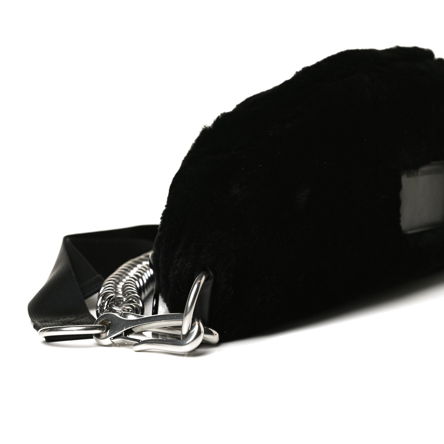 Alexander Wang Mink Fur Attica Belt Bag Black 11 of 12