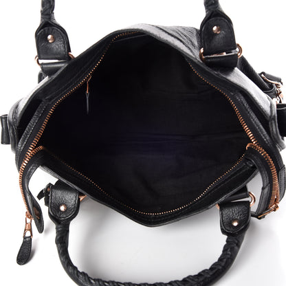 Balenciaga Agneau Giant 21 Rose Gold Hardware City Black 8 of 14