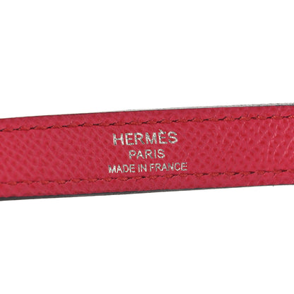 Hermes Epsom Kelly Shoulder Strap Rouge De Coeur 4 of 4
