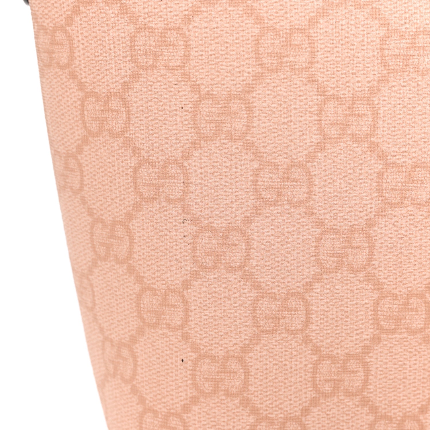 Gucci GG Supreme Monogram Textured Calfskin Web Super Mini Ophidia Shoulder Bag Pink 11 of 11