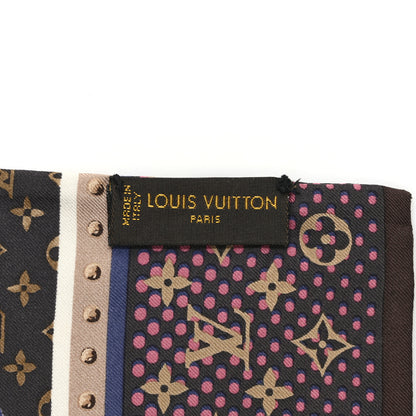 Louis Vuitton Silk Monogram Wallpaper Bandeau 3 of 3
