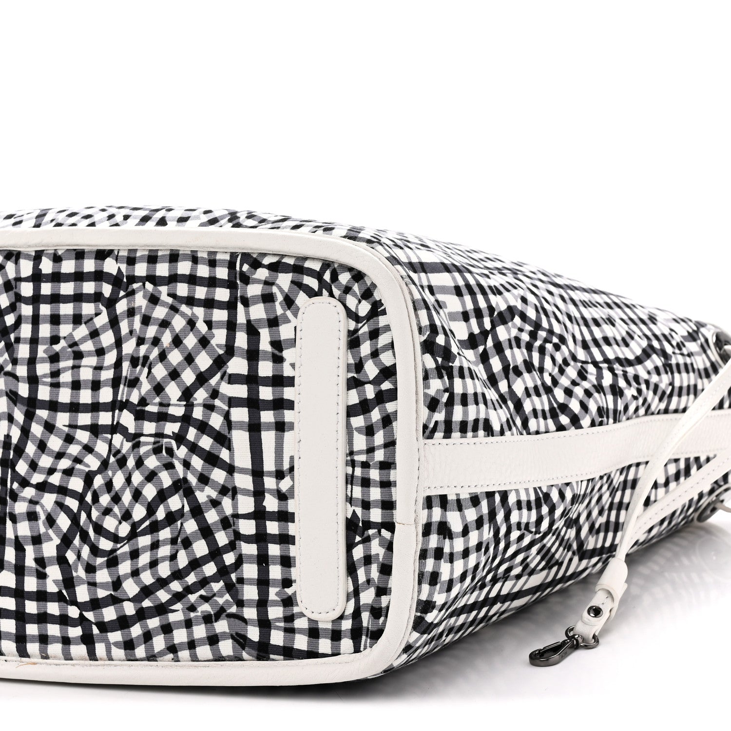 MCM Visetos Medium Liz Reversible Shopper Tote White 15 of 16