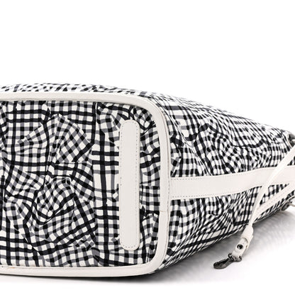 MCM Visetos Medium Liz Reversible Shopper Tote White 15 of 16