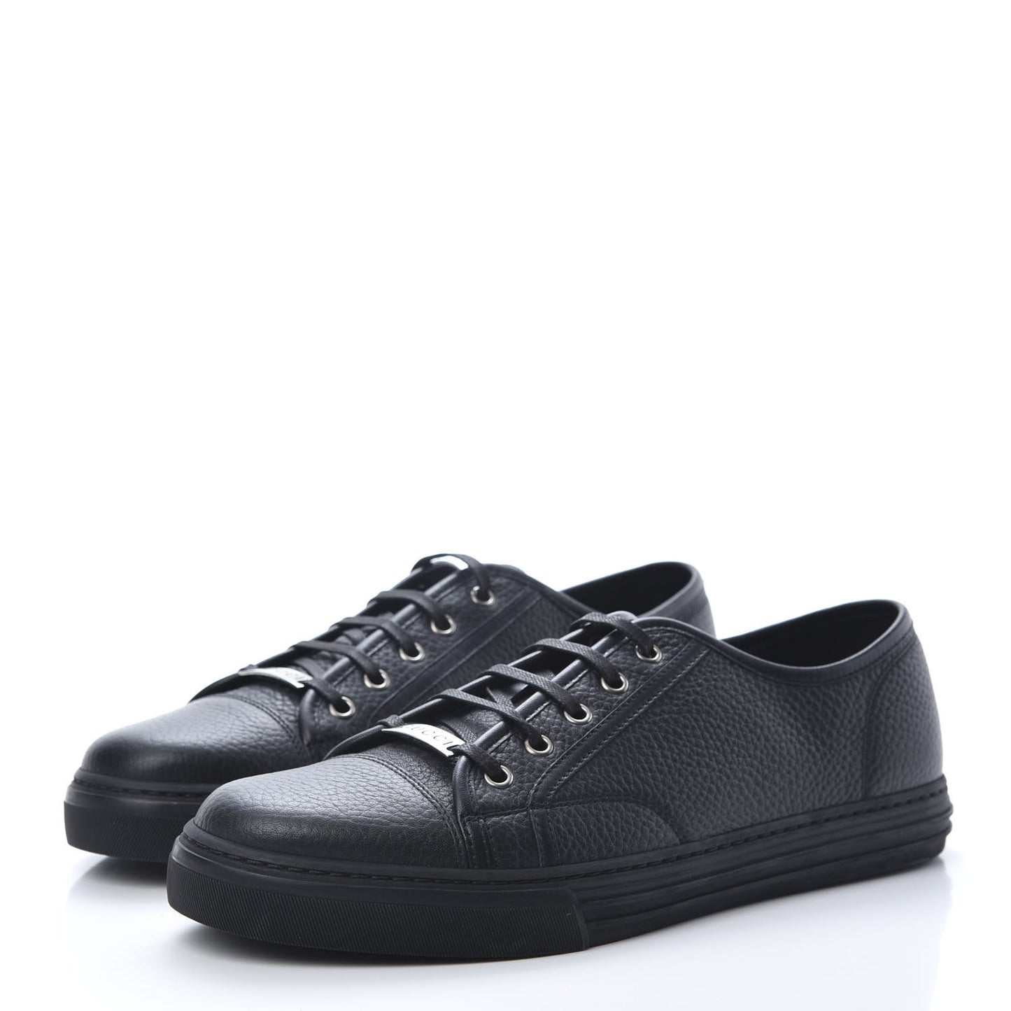 Nappa Mens Low Top Sneakers 9 Black