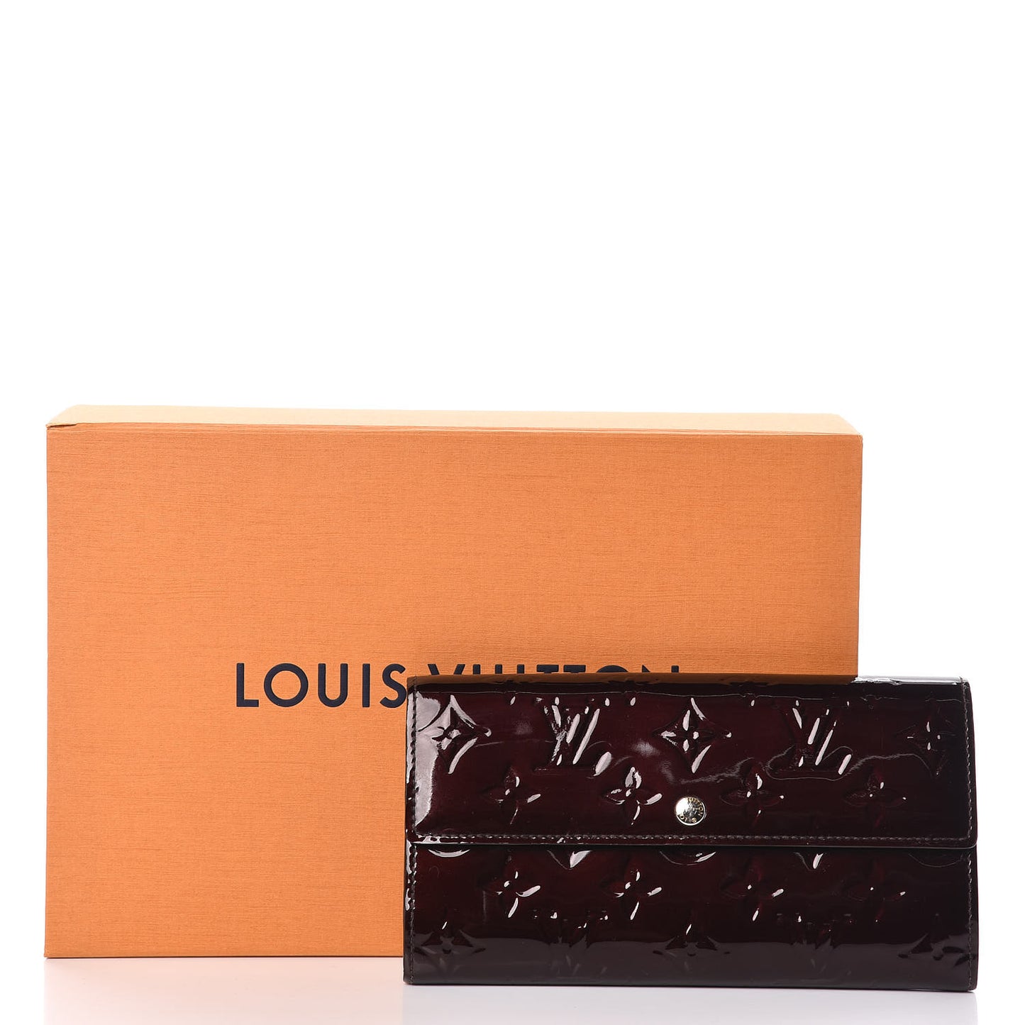 Vernis Sarah Wallet Amarante