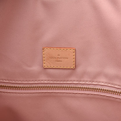 Louis Vuitton Damier Azur Graceful MM Rose Ballerine 6 of 15