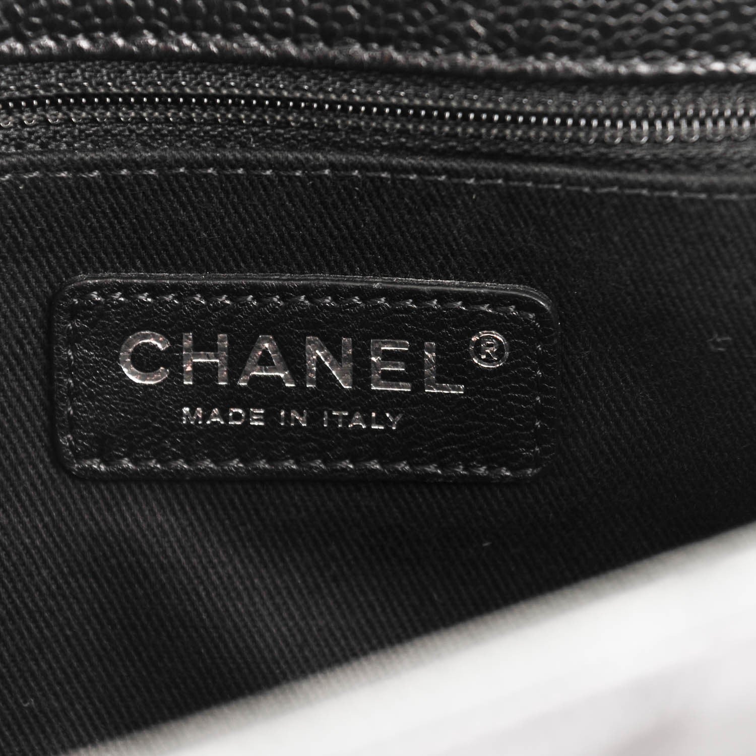 Chanel Caviar CC Timeless Tote Black 6 of 7