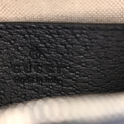 Gucci GG Supreme Monogram Textured Dollar Calfskin Web Small Ophidia Camera Bag Beige Blue 6 of 11