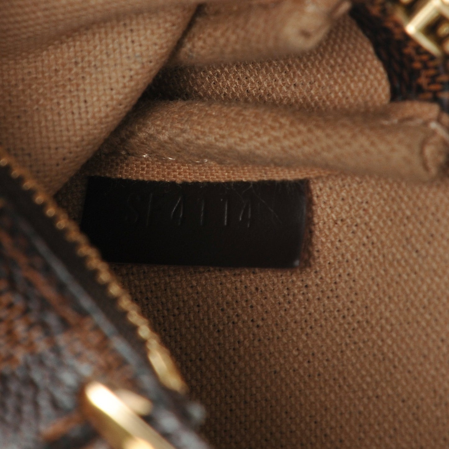Damier Ebene 2014 Christmas Animation Mini Pochette Accessories