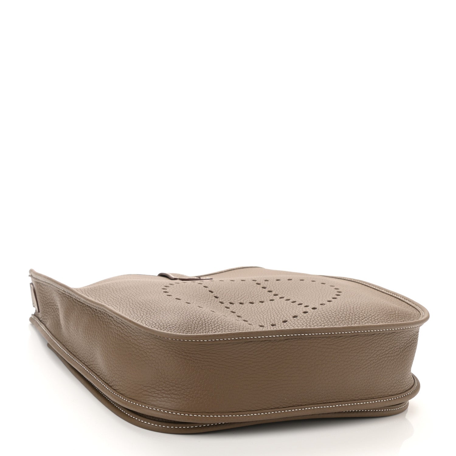 Hermes Taurillon Clemence Evelyne III PM Etoupe 4 of 11