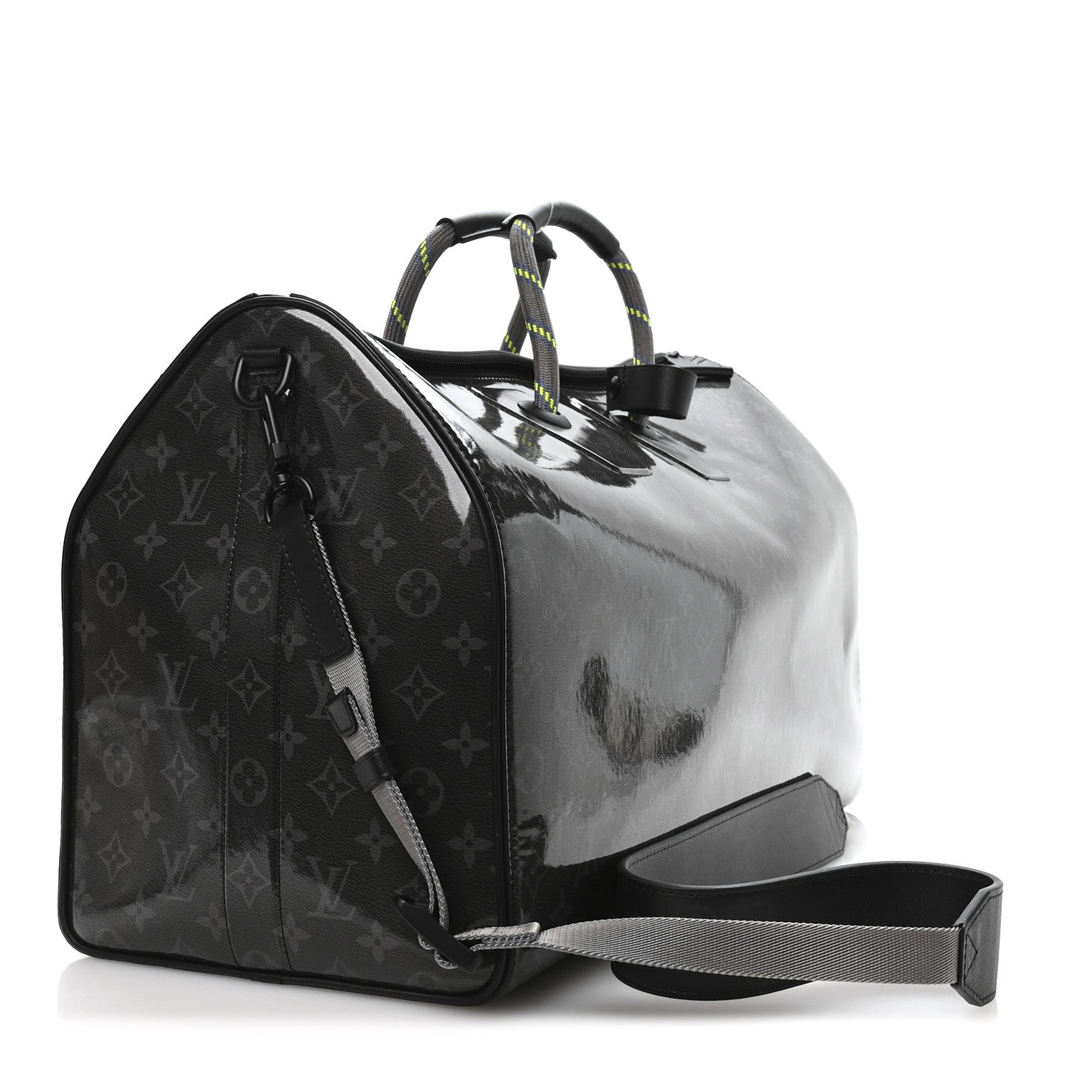 Louis Vuitton Monogram Eclipse Glaze Keepall Bandouliere 50 2 of 9