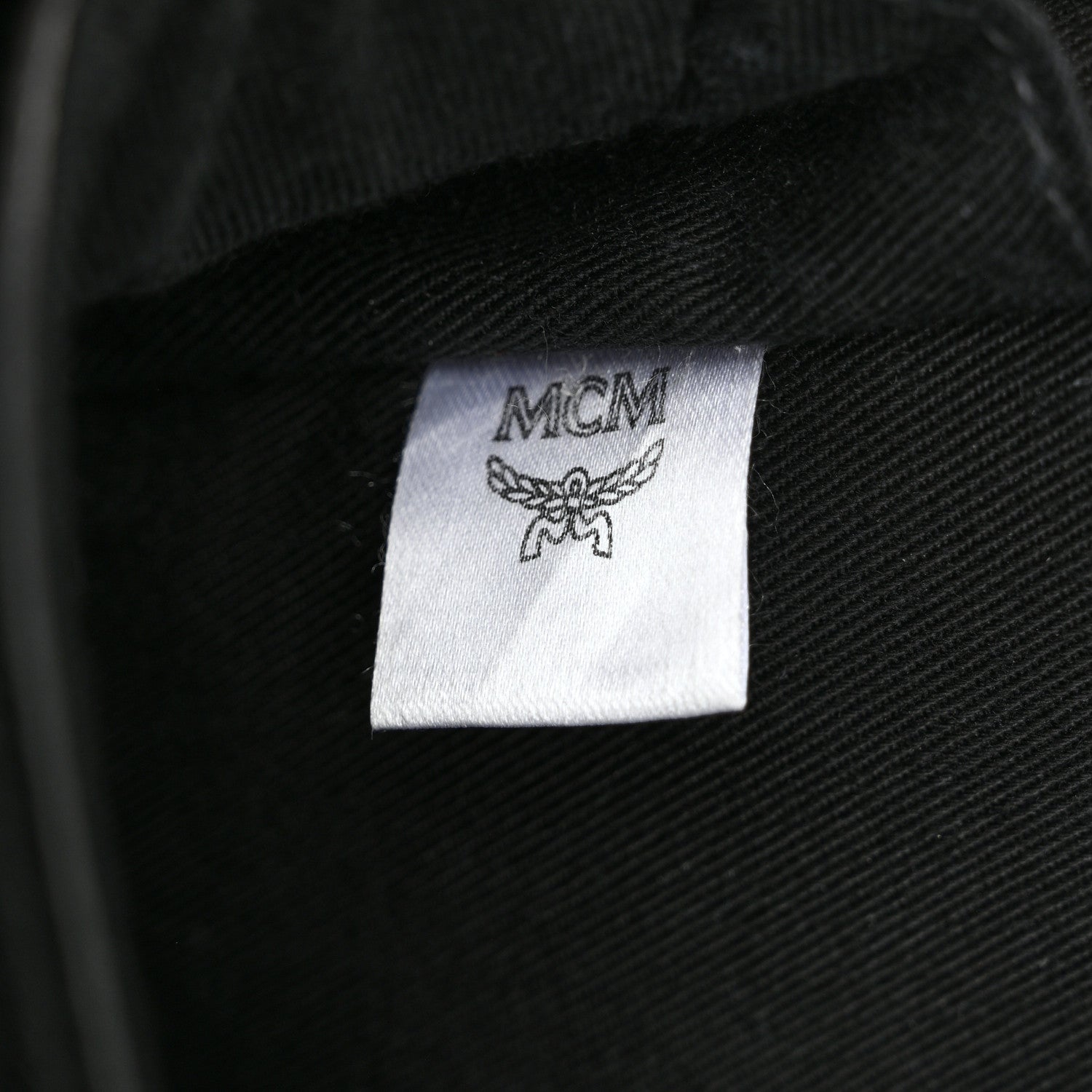 MCM Calfskin Ottomar Monogram Duke Backpack Black 7 of 12