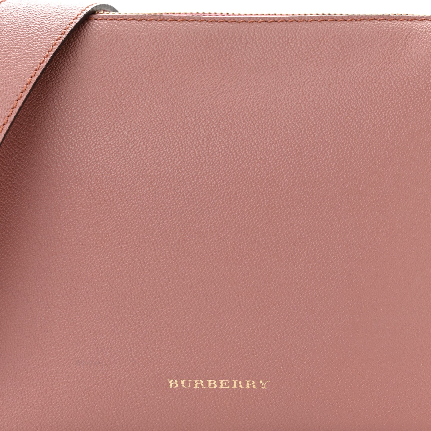 Soft Grain Calfskin House Check Small Helmsley Crossbody Dusty Pink