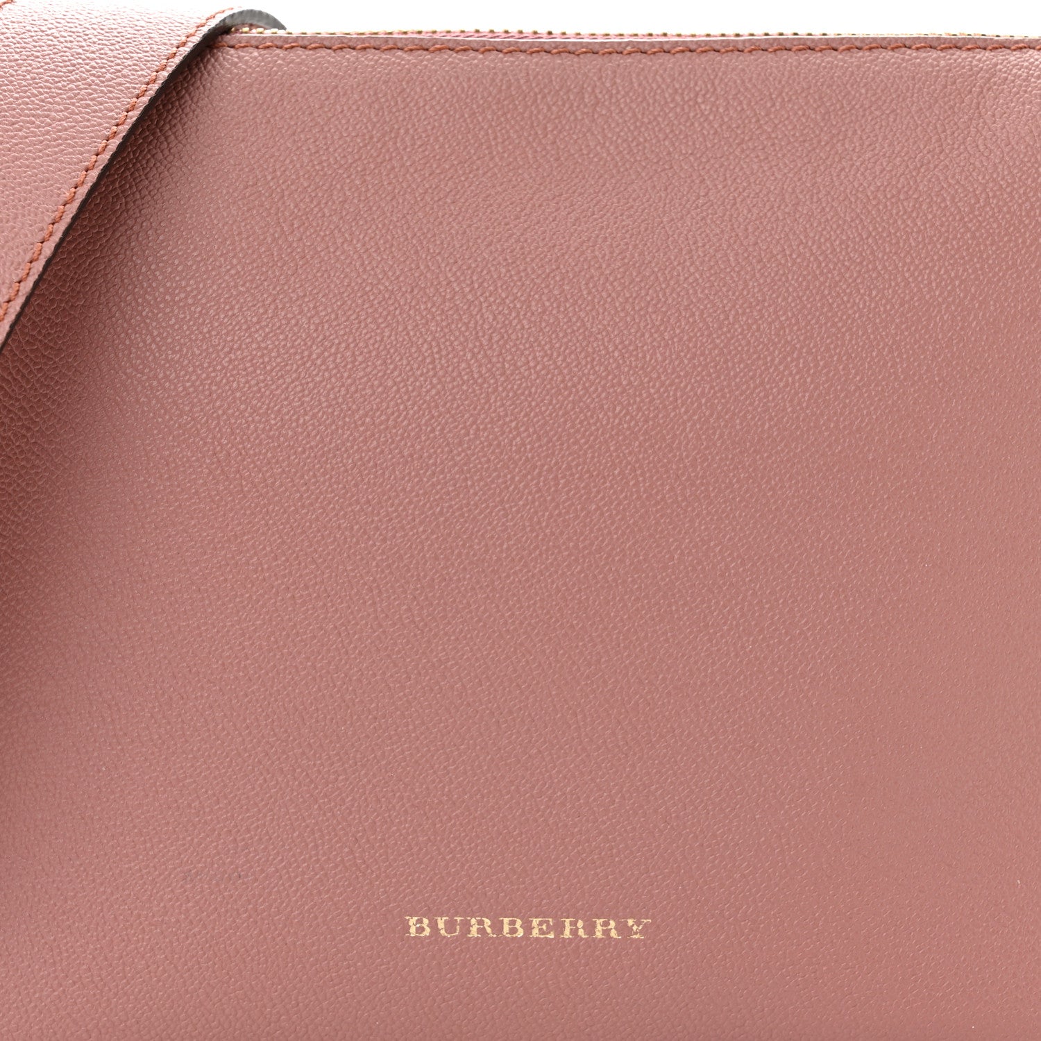 Burberry Soft Grain Calfskin House Check Small Helmsley Crossbody Dusty Pink 7 of 10