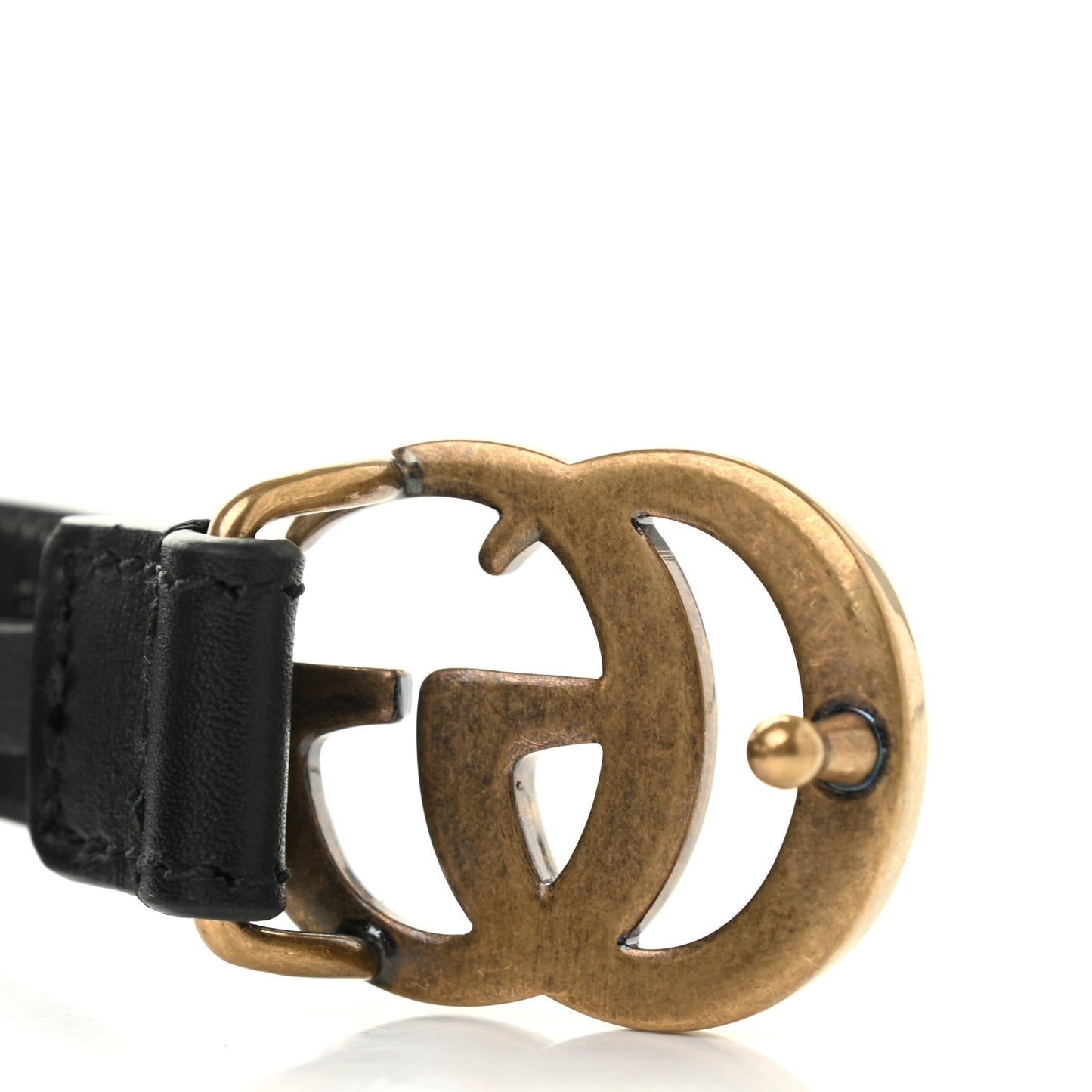 Calfskin Double G 20mm Belt 85 34 Black