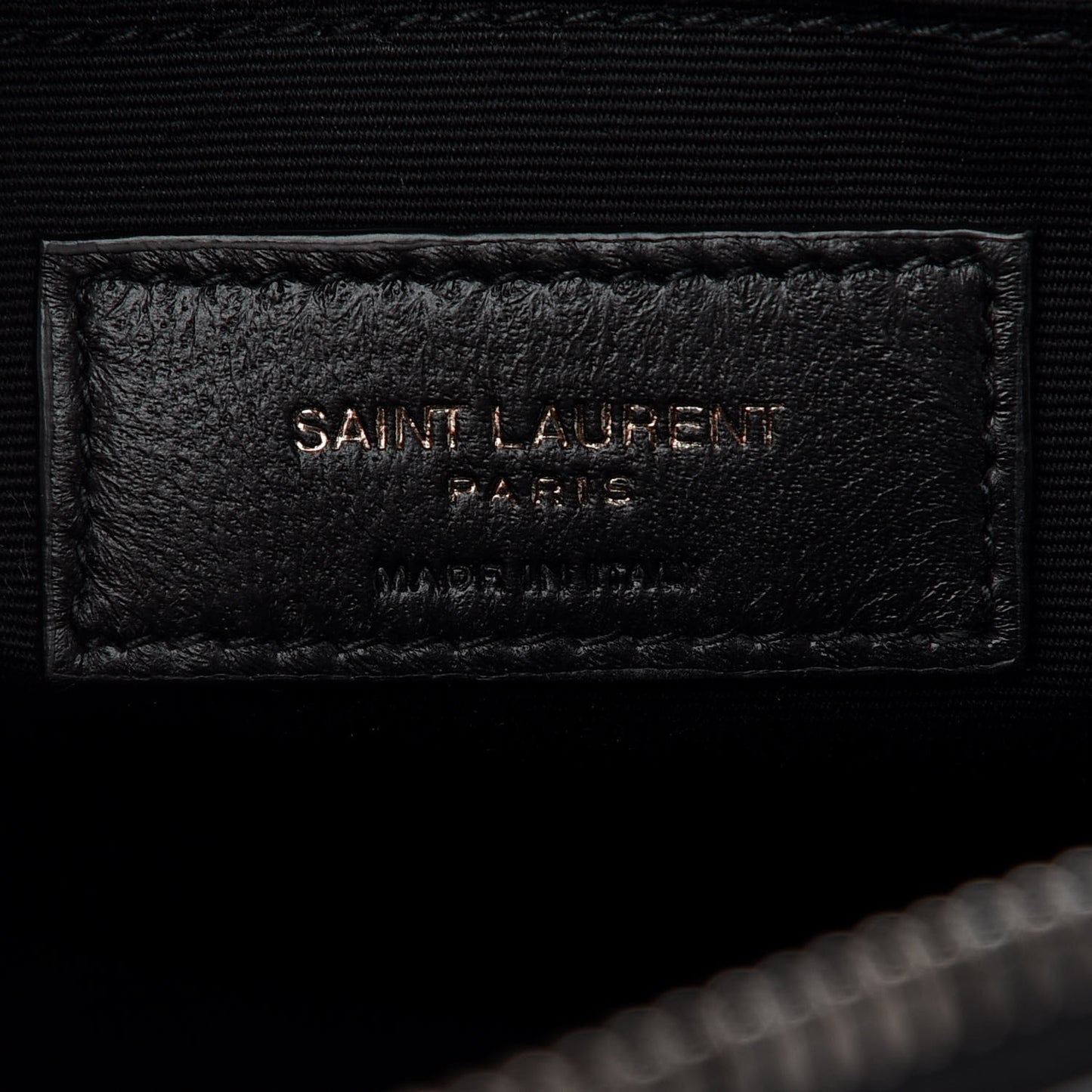 Calfskin Matelasse Monogram Lou Camera Bag Black