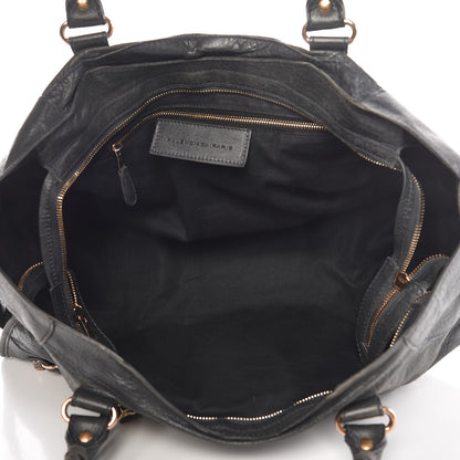 Balenciaga Agneau Giant 12 Rose Gold Hardware Part Time Anthracite 7 of 16