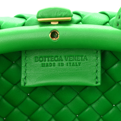 Bottega Veneta Nappa Intreccio Mini Padded Handle Bag Parakeet 6 of 7