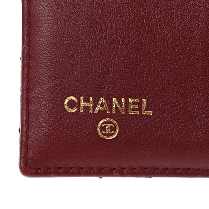 Chanel Caviar Quilted Compact French Flap Wallet Black 6 of 11
