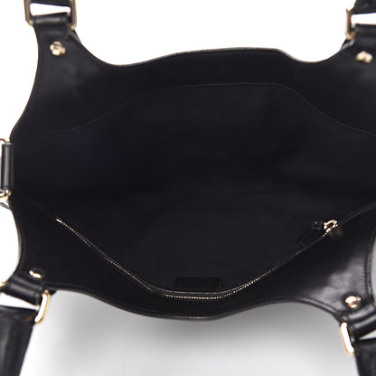 Gucci Monogram Web Reins Shoulder Bag Black 5 of 13