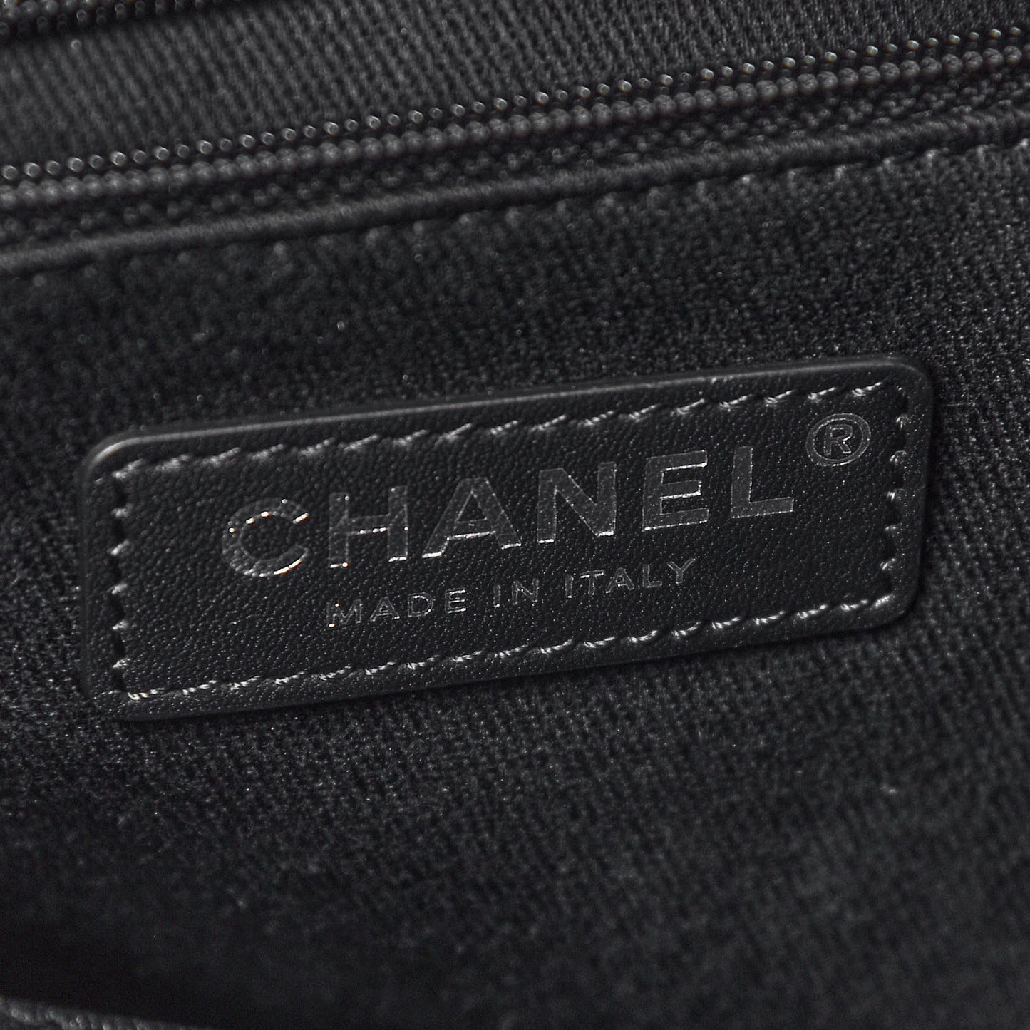 Canvas Large Double Face Shopping Tote Black