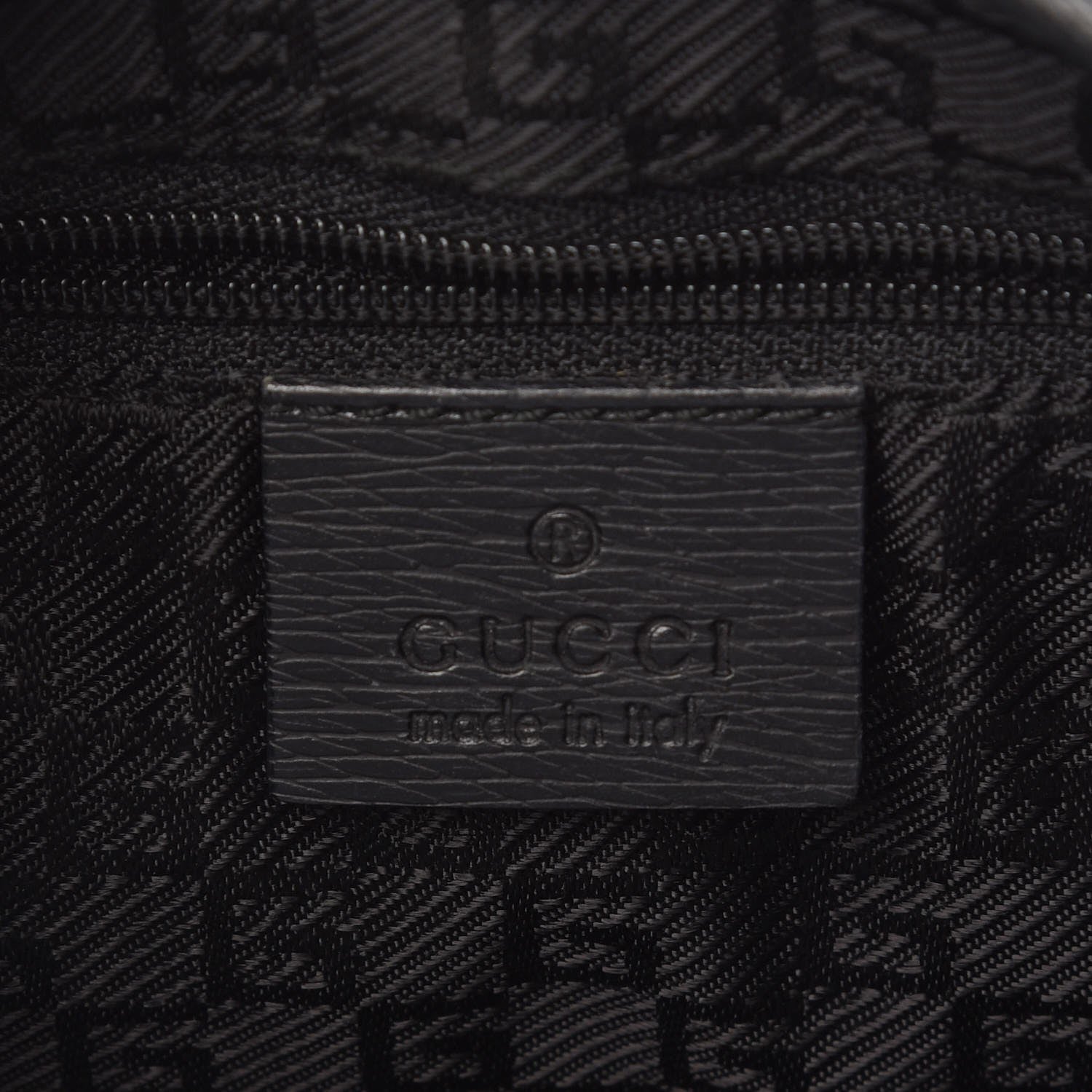 Gucci Calfskin Lobster Clasp Lock Jackie O Hobo Black 6 of 9