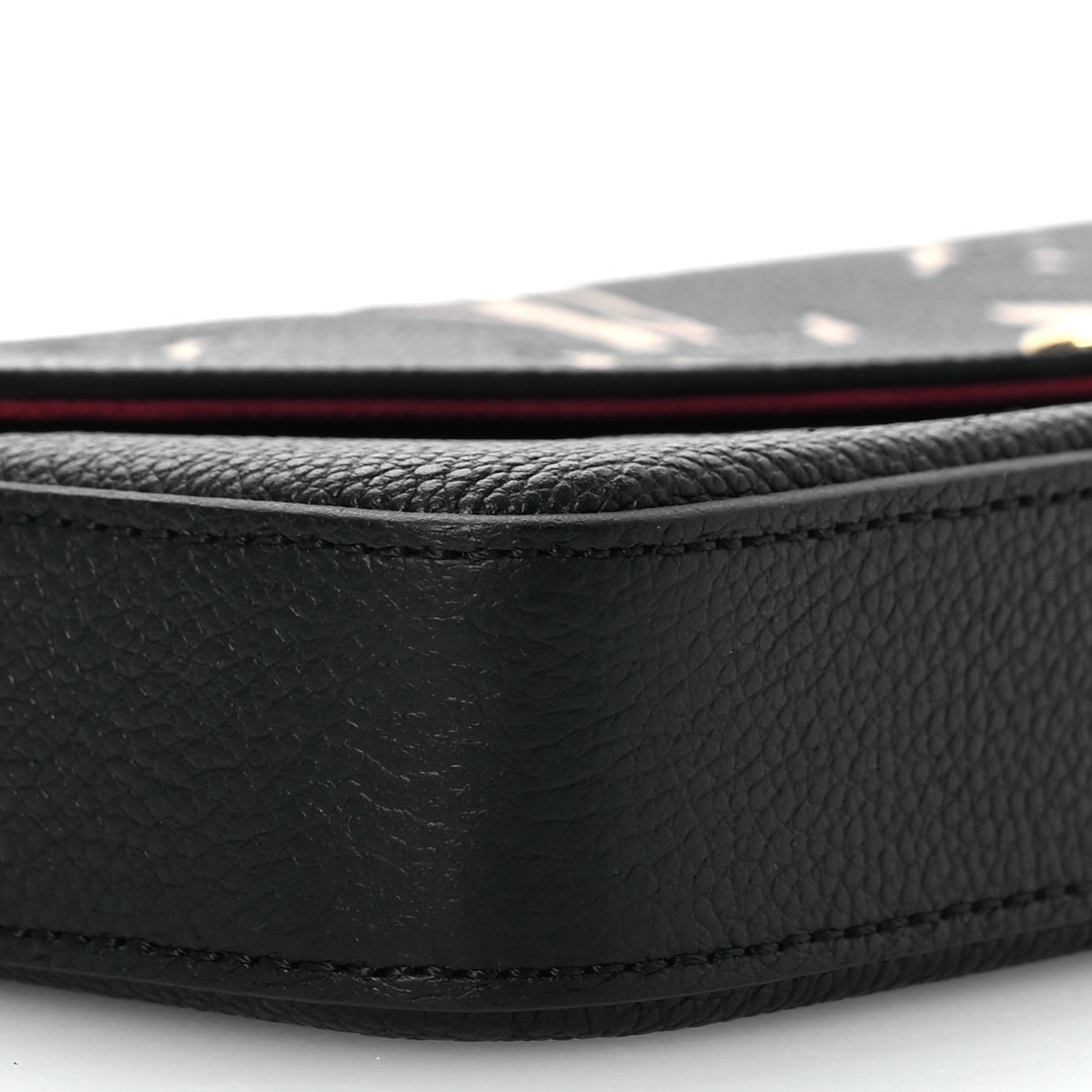 Louis Vuitton Empreinte Monogram Giant Felicie Pochette Black Beige 14 of 16