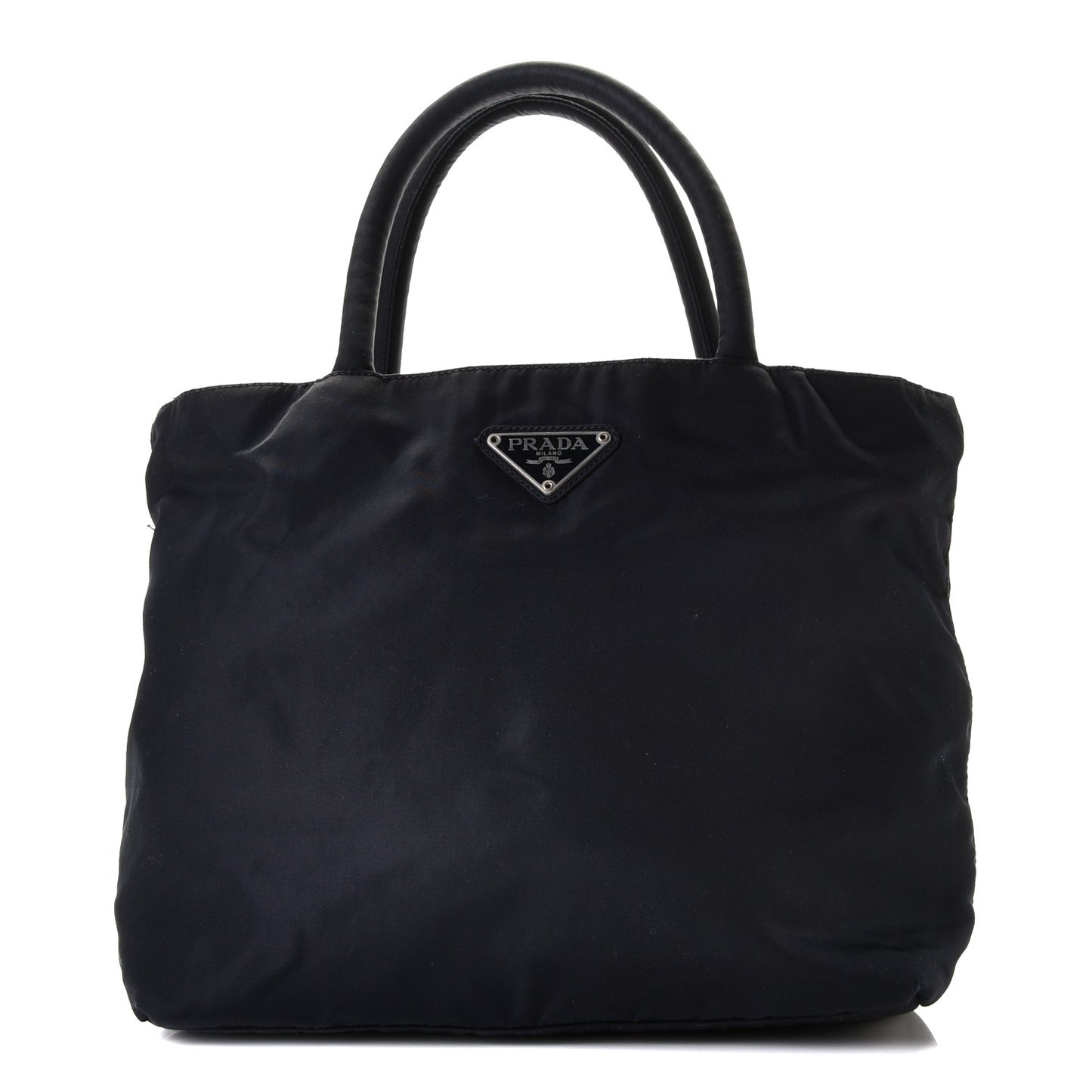 Tessuto Nylon Shopping Tote Black