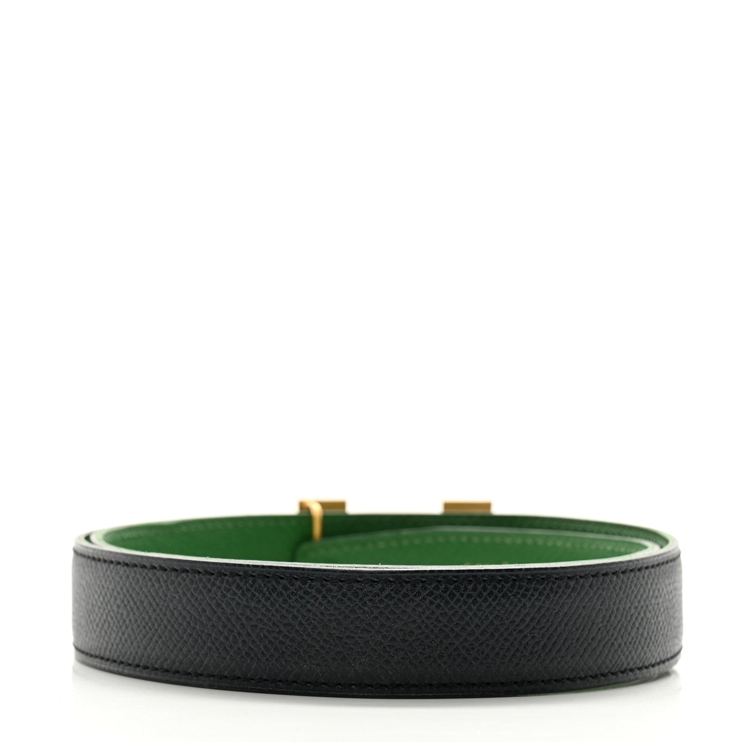 Epsom 24mm Mini Constance H Belt 70 28 Vert Bengale Bleu Indigo