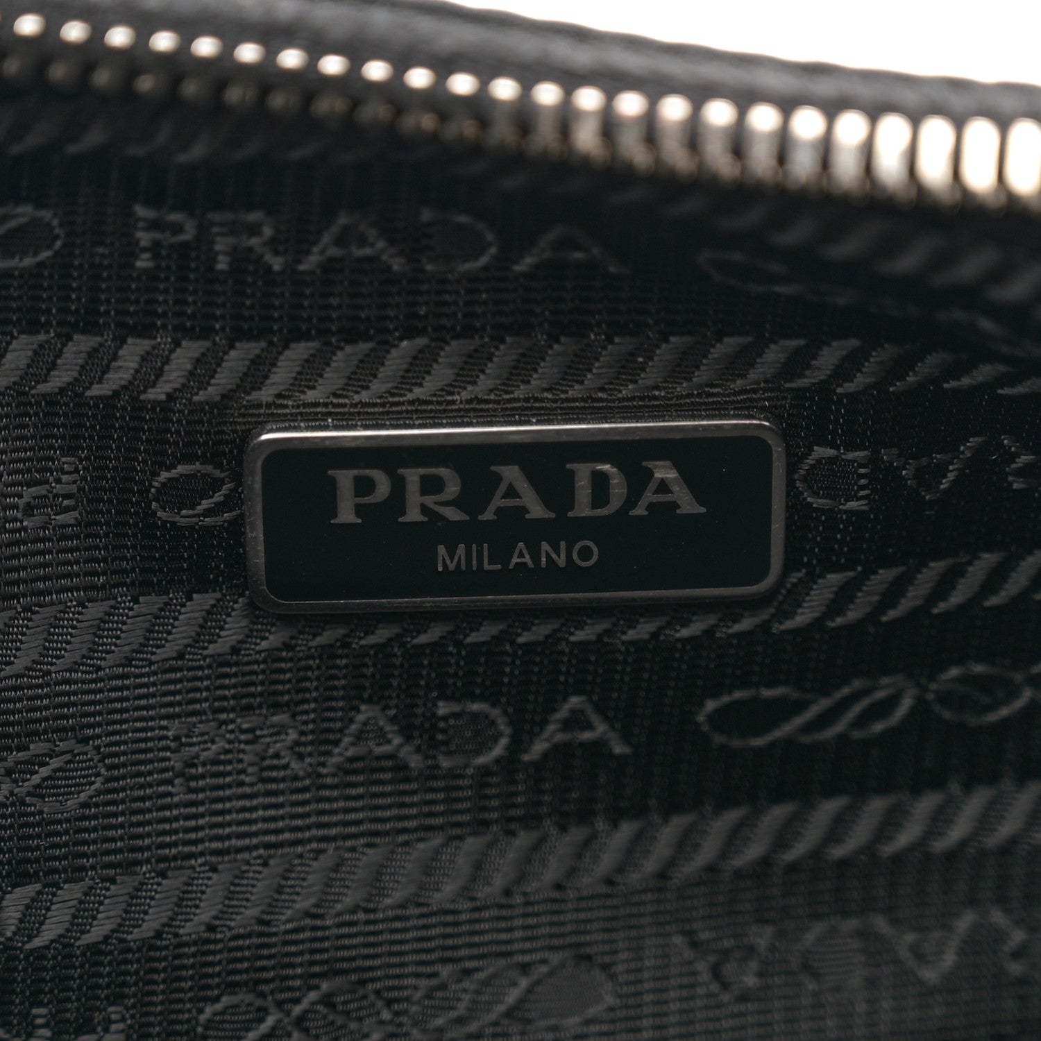 Prada Nylon Re-Edition 2005 Shoulder Bag Black 6 of 11